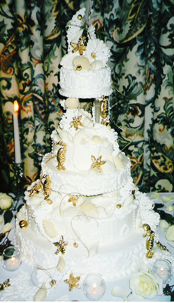 Seascape in Gold & Ivory